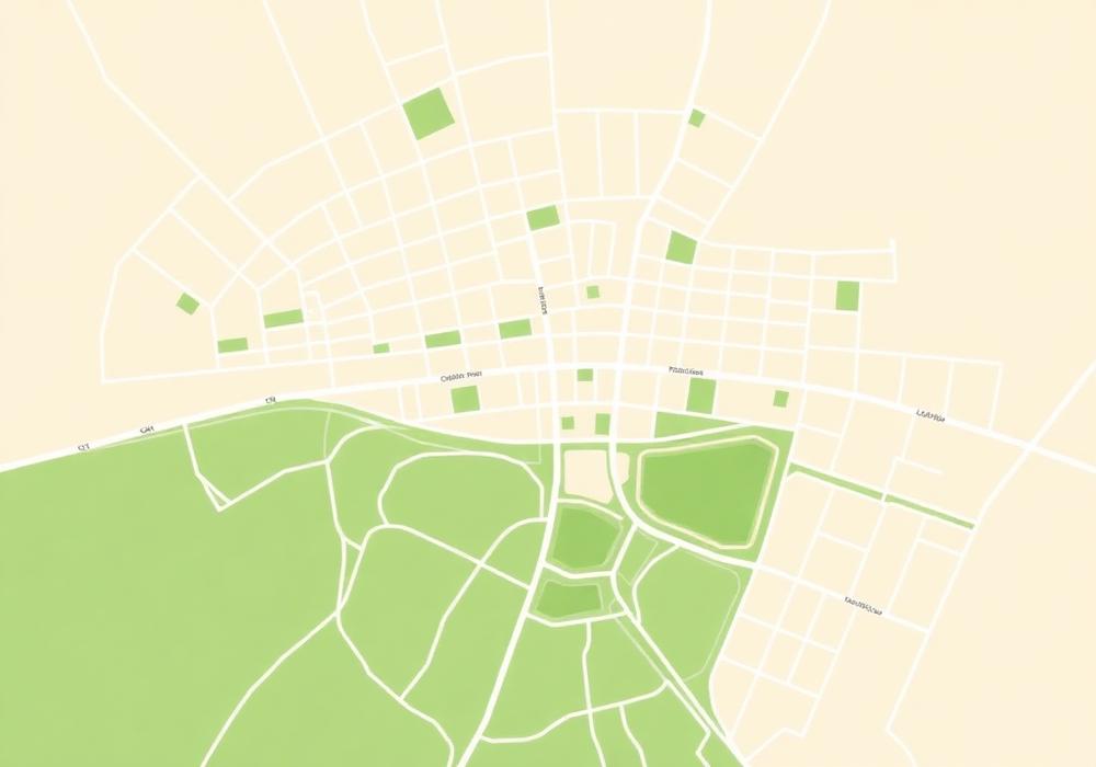 Map of available property locations